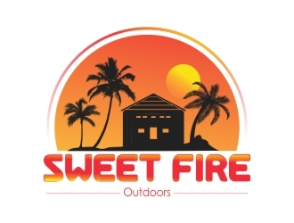 Sweet Fire Outdoors logo design by Kipli92