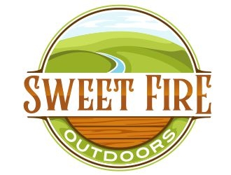 Sweet Fire Outdoors logo design by veron