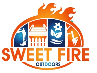 Sweet Fire Outdoors logo design by PMG