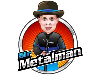 Sir Metalman logo design by Suvendu