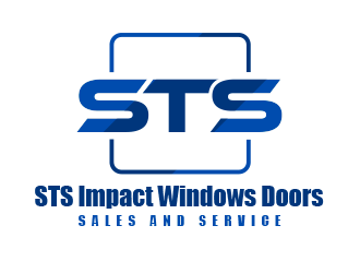STS Windows & Doors logo design by BeDesign