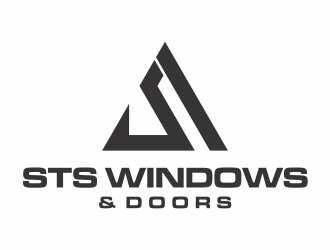 STS Windows & Doors logo design by santrie