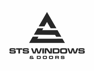STS Windows & Doors logo design by santrie