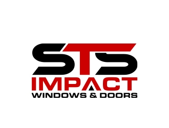 STS Windows & Doors logo design by MarkindDesign