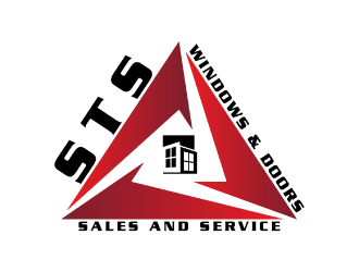 STS Windows & Doors logo design by nona