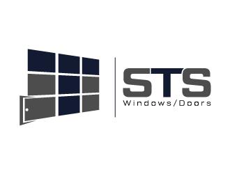 STS Windows & Doors logo design by SHAHIR LAHOO
