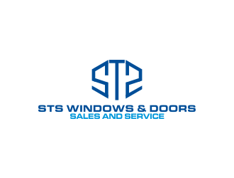 STS Windows & Doors logo design by Greenlight