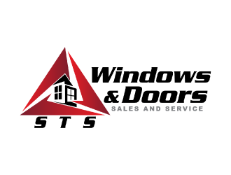 STS Windows & Doors logo design by nona