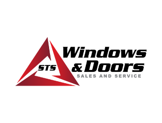 STS Windows & Doors logo design by nona