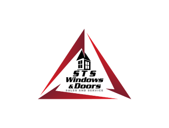 STS Windows & Doors logo design by nona