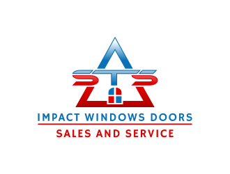 STS Windows & Doors logo design by graphicstar