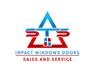 STS Windows & Doors logo design by graphicstar