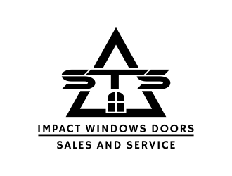 STS Windows & Doors logo design by graphicstar