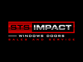 STS Windows & Doors logo design by pencilhand