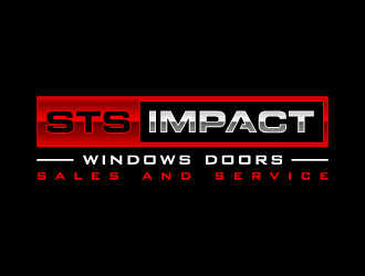 STS Windows & Doors logo design by pencilhand