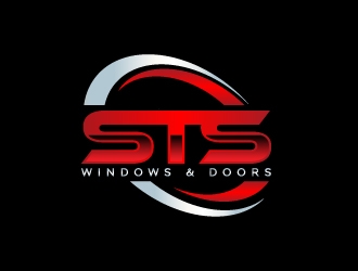 STS Windows & Doors logo design by Marianne
