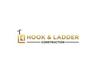 Hook & Ladder Construction logo design by luckyprasetyo