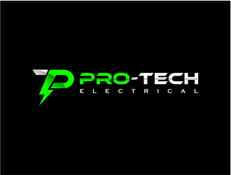 Pro-Tech Electrical logo design by mutafailan