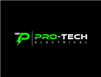 Pro-Tech Electrical logo design by mutafailan