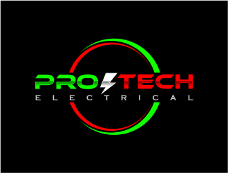 Pro-Tech Electrical logo design by mutafailan
