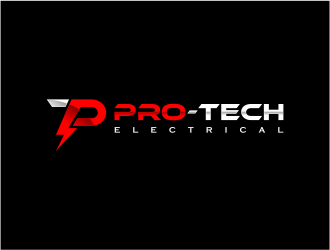 Pro-Tech Electrical logo design by mutafailan