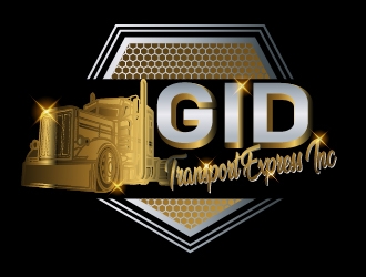 GID Transport Express Inc logo design by Shailesh