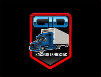 GID Transport Express Inc logo design by bosbejo