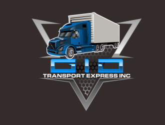 GID Transport Express Inc logo design by bosbejo