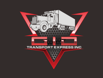 GID Transport Express Inc logo design by bosbejo