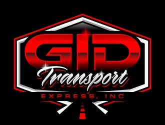 GID Transport Express Inc logo design by ORPiXELSTUDIOS