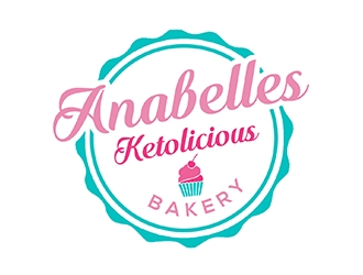 Anabelles Ketolicious Bakery logo design by PrimalGraphics