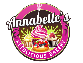 Anabelles Ketolicious Bakery logo design by coco