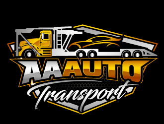 AA Auto Transport logo design by THOR_
