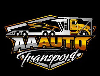AA Auto Transport logo design by THOR_