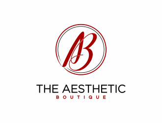 The Aesthetic Boutique logo design by Mahrein