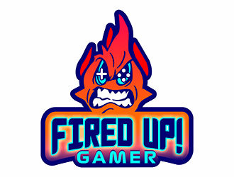 Fired Up! Gamer logo design by MCXL