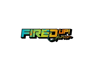 Fired Up! Gamer logo design by naldart