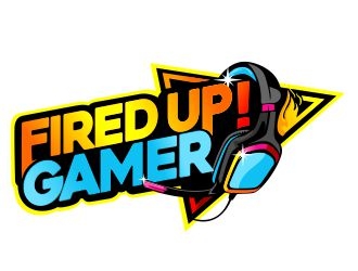 Fired Up! Gamer logo design by veron