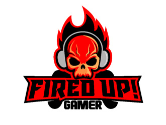 Fired Up! Gamer logo design by coco