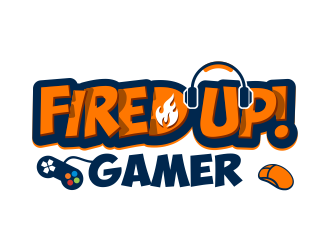 Fired Up! Gamer logo design by ingepro