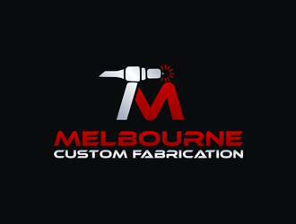 Melbourne Custom Fabrication logo design by Rizqy