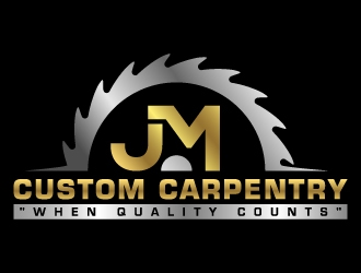 JM Custom Carpentry logo design by pambudi