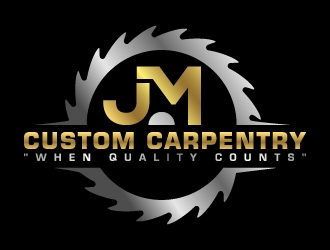 JM Custom Carpentry logo design by pambudi