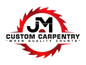 JM Custom Carpentry logo design by pambudi