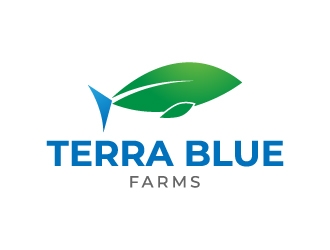 Terra Blue Farms logo design by kasperdz