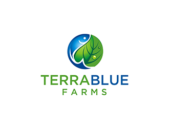 Terra Blue Farms logo design by logolady