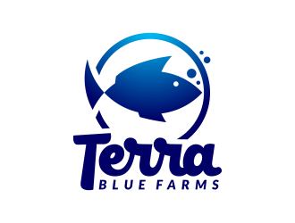 Terra Blue Farms logo design by ekitessar