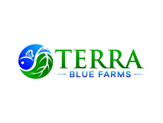 Terra Blue Farms logo design by KDesigns