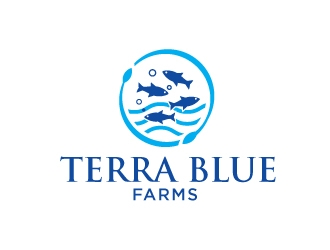 Terra Blue Farms logo design by Foxcody