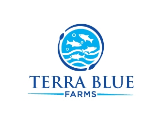 Terra Blue Farms logo design by Foxcody